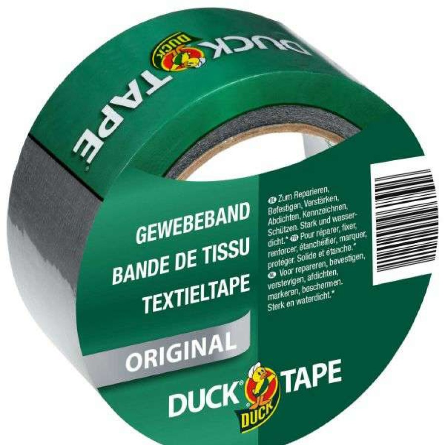 Camping * | Discount Online Duck Tape Textile Tape 50 Mm X 25 M Silver