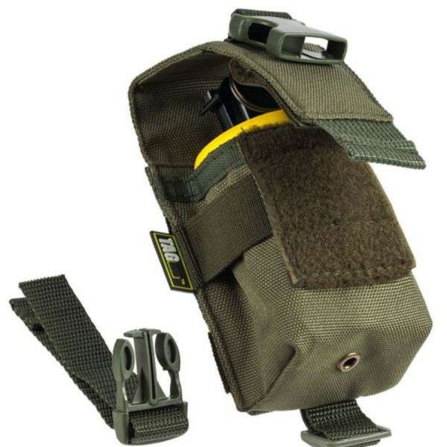 Equipment * | Best Price Taginn Single Grenade Pouch Olive