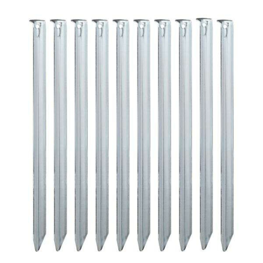 Camping * | Mil-Tec Steel Tent Stakes 30 Cm 10-Pack Discount