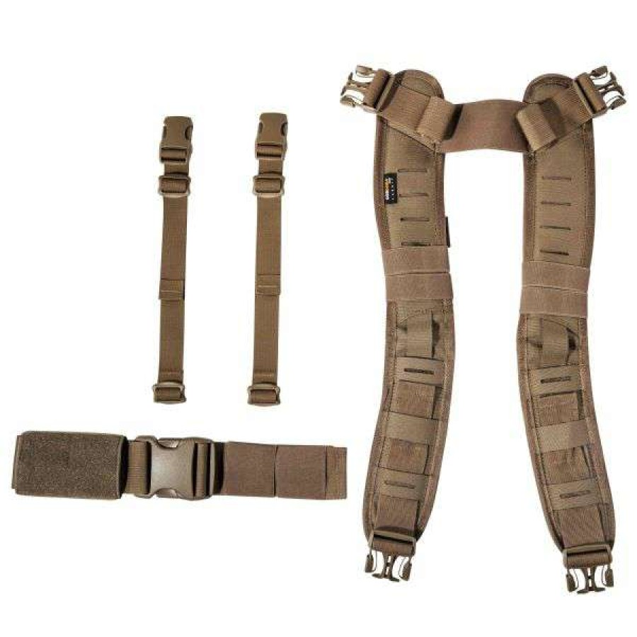 Equipment * | New Arrivals Tasmanian Tiger Adapter Set Chest Rig Coyote