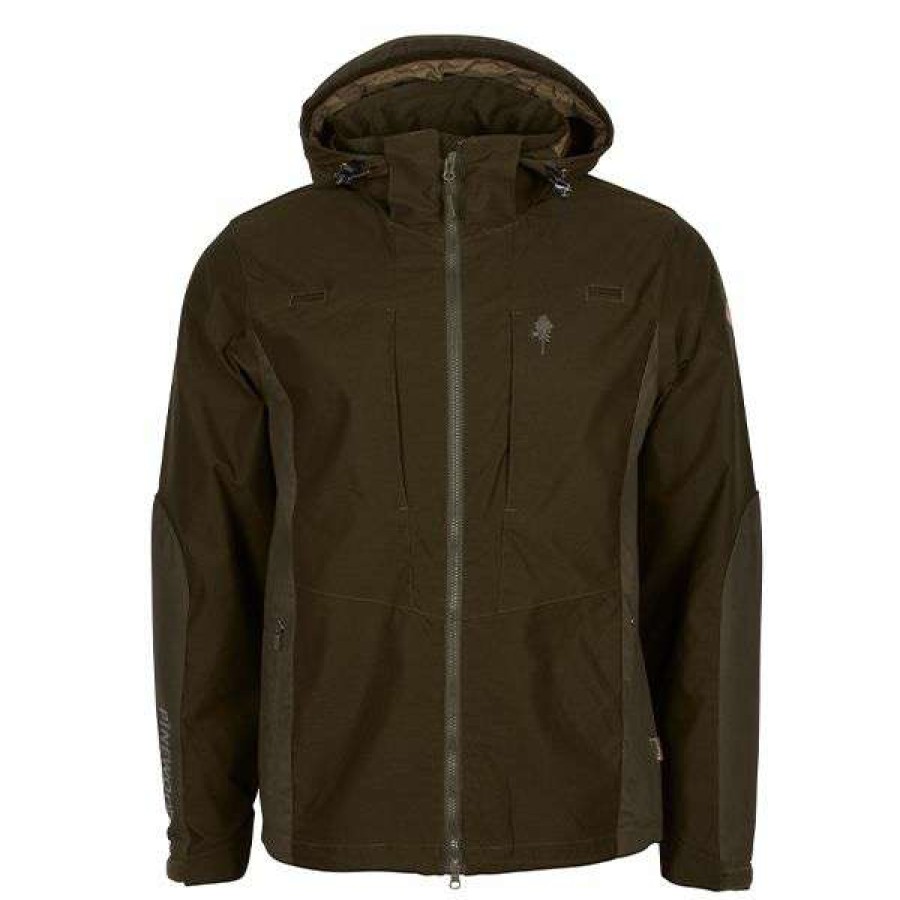 Jackets * | Lower Price Pinewood Furudal Tracking Jacket Mossgreen