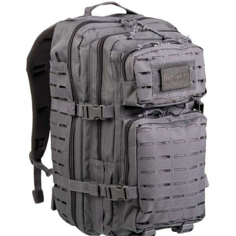 Backpacks * | Backpack U.S. Assault Pack Lg Laser Cut Urban Gray Mil-Tec New Threads