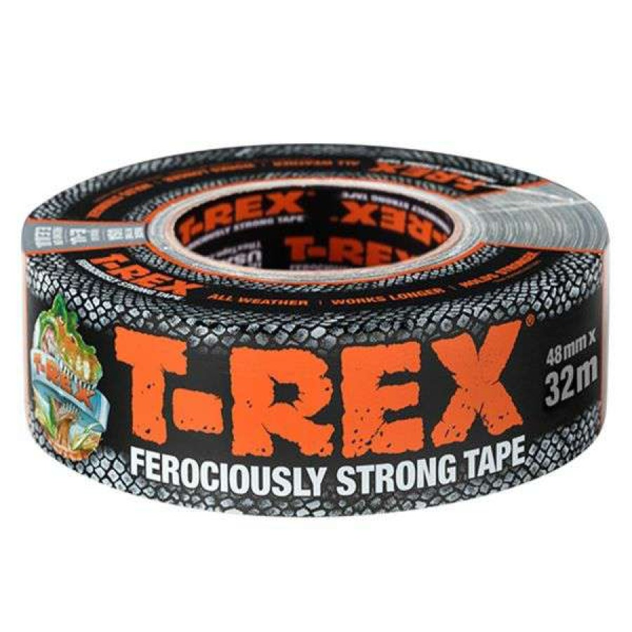 Camping * | Best-Selling T-Rex Fabric Tape Large Roll 48 Mm X 32 M