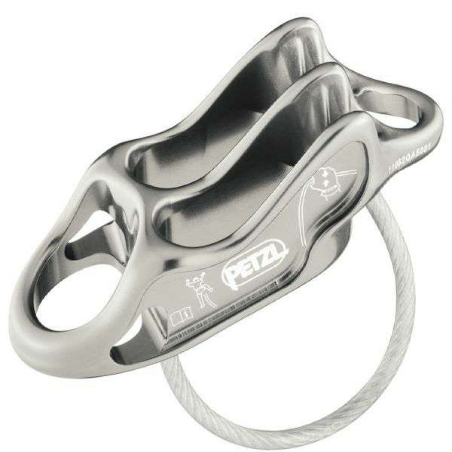 Equipment * | Belay Device Petzl Reverso 4 Gray Best Price