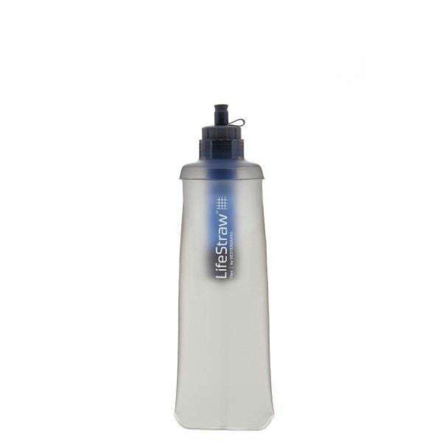 Camping * | Sale Online Lifestraw Water Bottle Flex Soft Bottle 0.7 L Clear