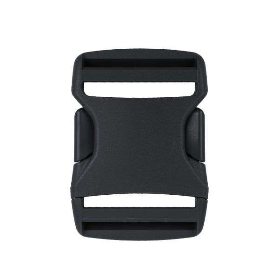 Camping * | Tasmanian Tiger Snap Buckle 50 Mm Black Classical