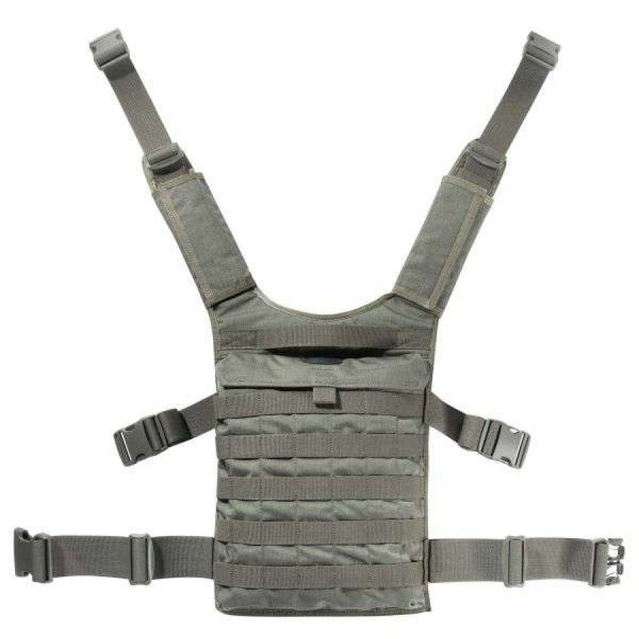 Equipment * | Premium Tasmanian Tiger Trooper Back Plate Irr Stone Gray Olive