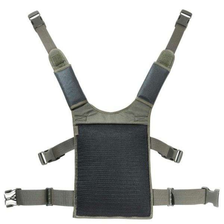 Equipment * | Premium Tasmanian Tiger Trooper Back Plate Irr Stone Gray Olive