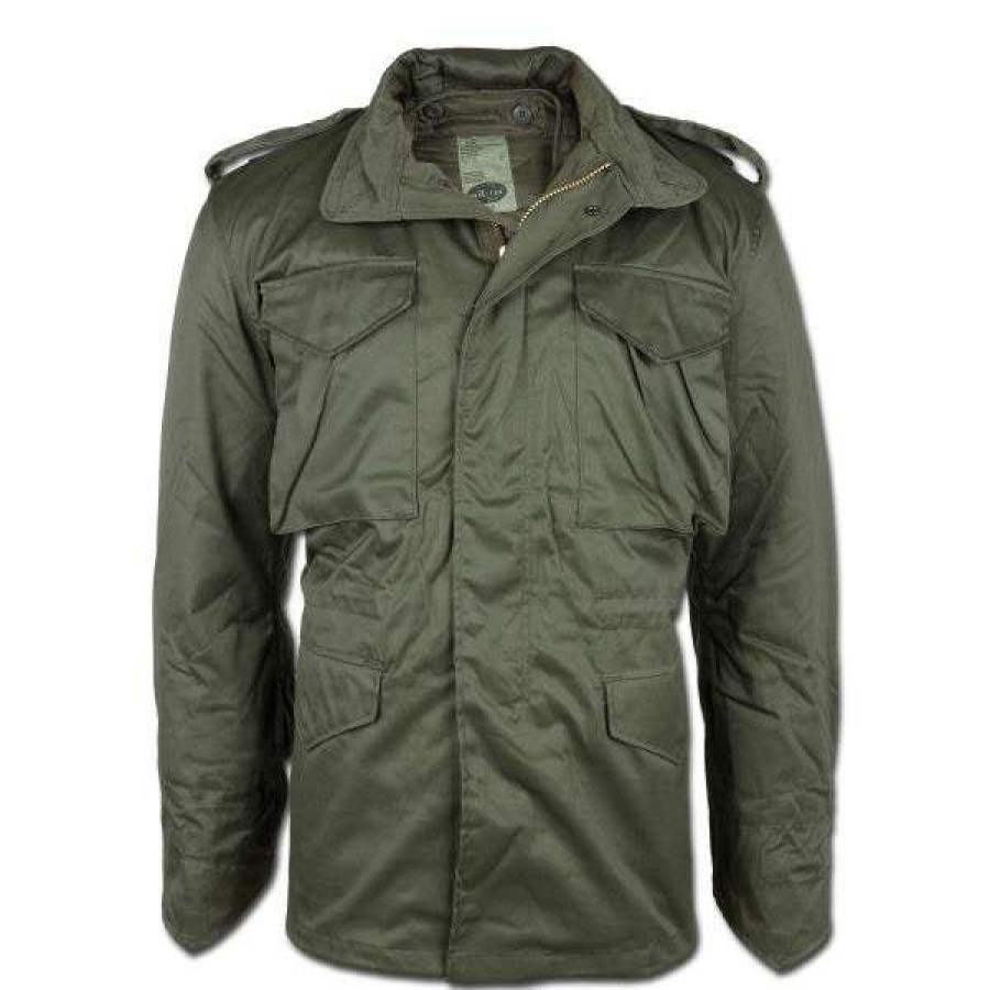 Jackets * | Mil-Tec Field Jacket M-65 Style Olive New Threads