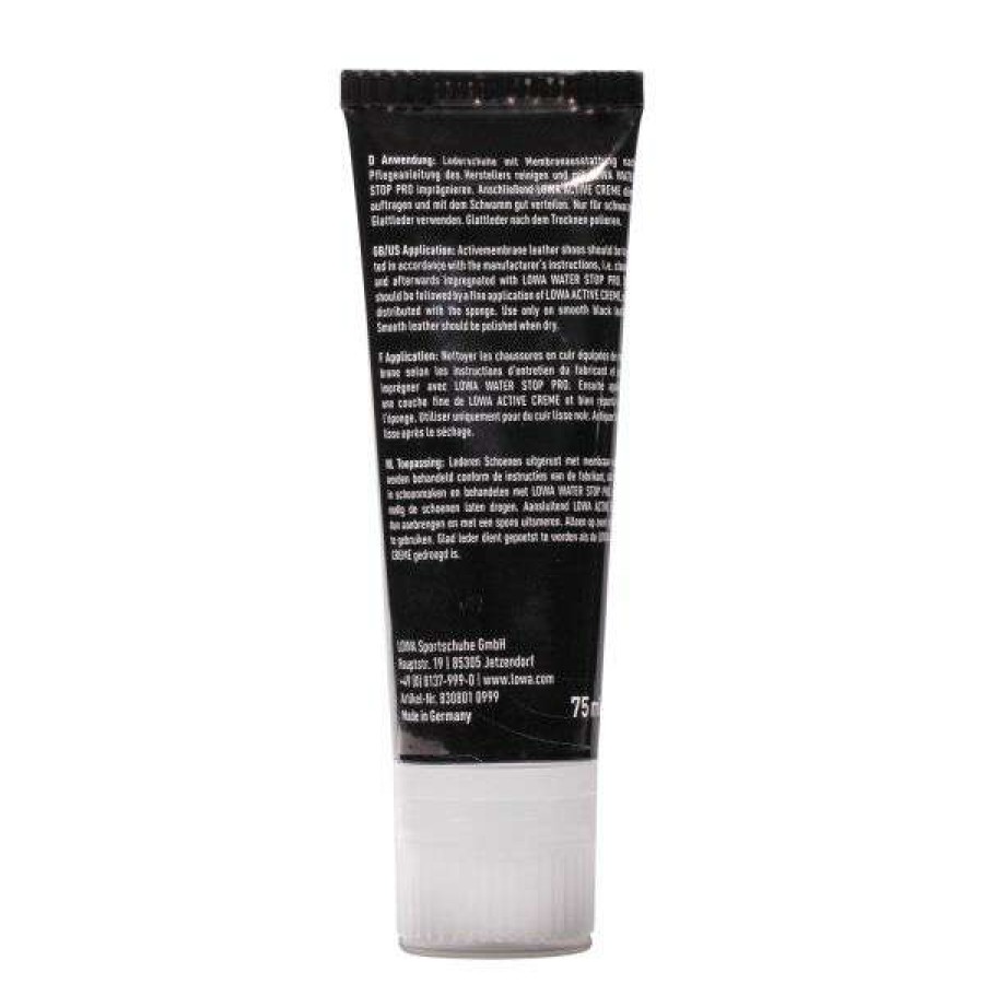 Shoe Care * | Lowa Shoe Cream Active Cream Black Edition Store