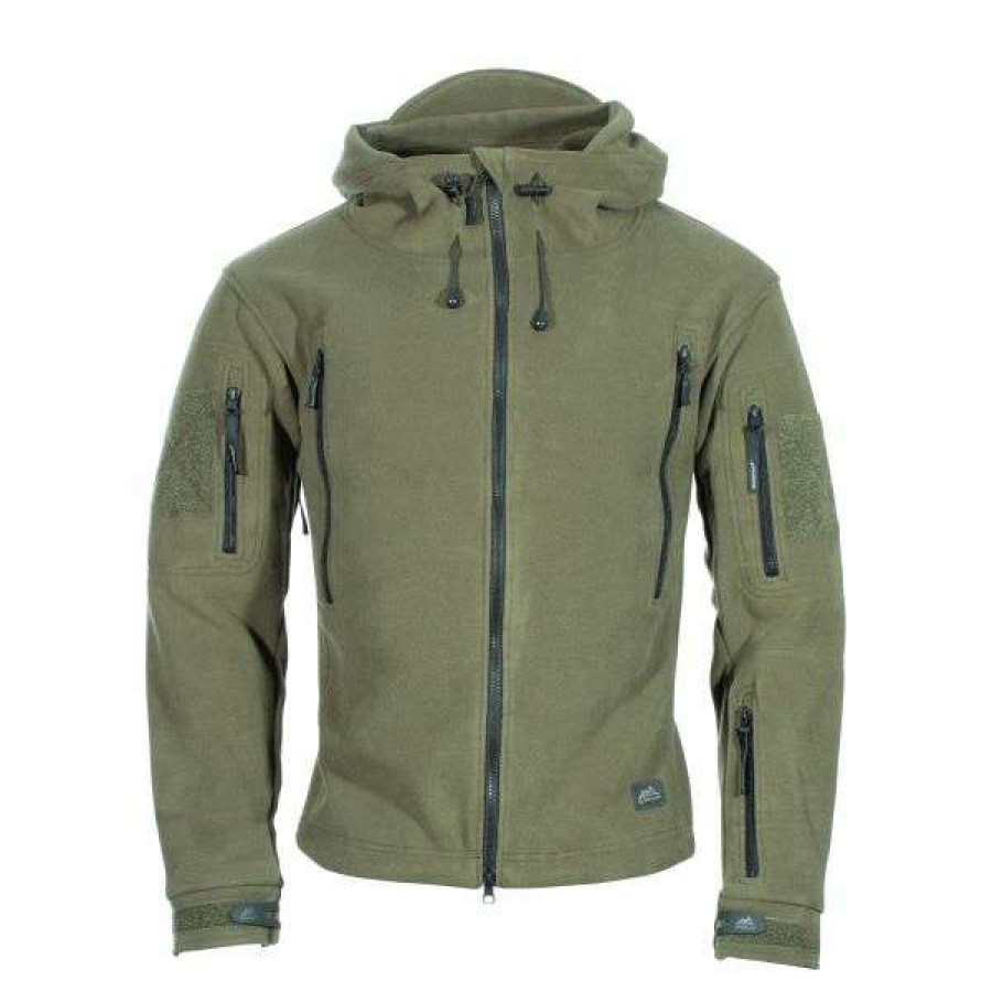 Jackets * | Helikon-Tex Patriot Jacket Double Fleece Olive Green Best Price