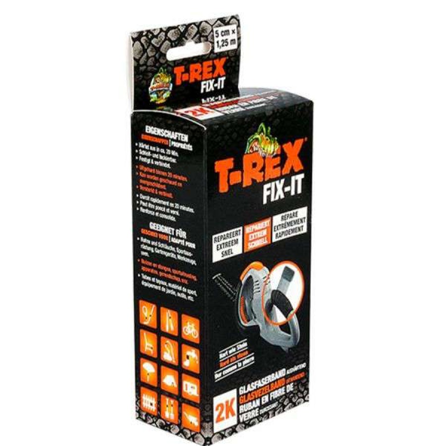 Camping * | Flash Sale T-Rex 2K Glass Fiber Tape Fix It 50 Mm X 1.25 M