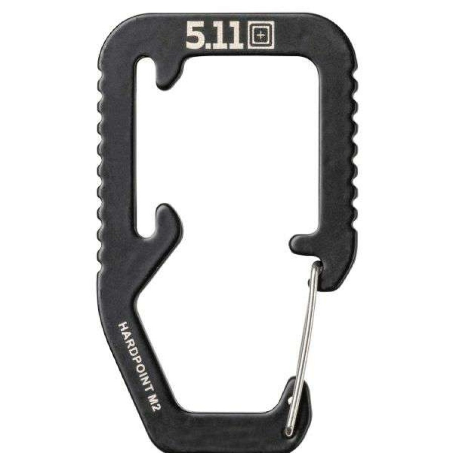 Equipment * | Best Price 5.11 Hardpoint M2 Carabiner Black