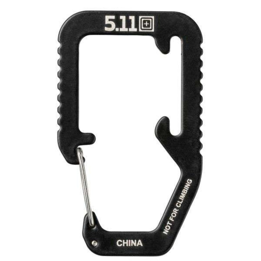 Equipment * | Best Price 5.11 Hardpoint M2 Carabiner Black