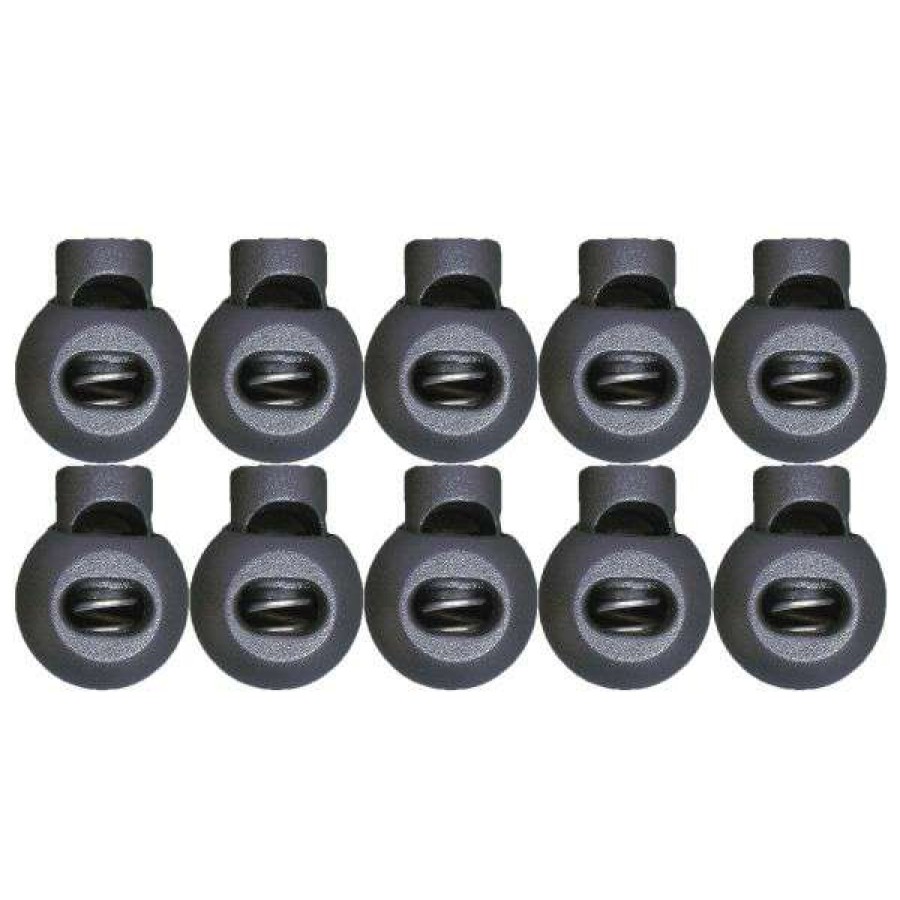 Camping * | Round Cord Stoppers 10-Pack Unbekannt Shop