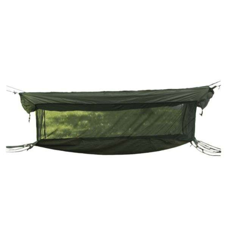 Camping * | Mil-Tec Jungle Hammock Canvas Olive Good Quality