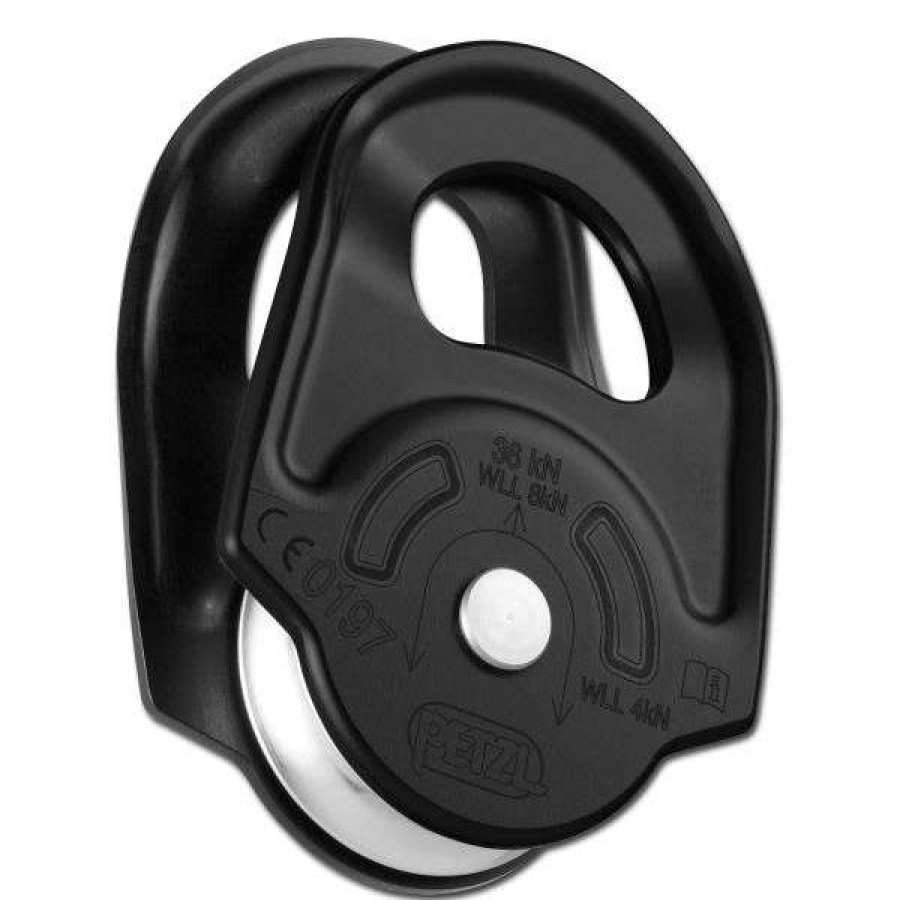 Equipment * | Pulley Petzl Rescue Black High Quality