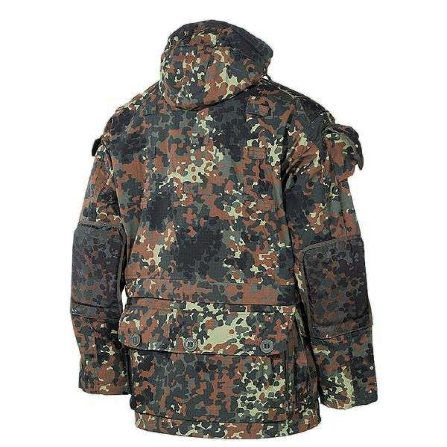 Jackets * | Commando Jacket Mfh Smock Rip Stop Flecktarn Mfh-Defence Closeout Sale