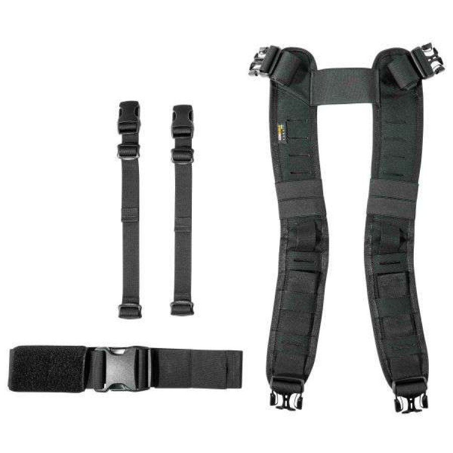 Equipment * | Popular Tasmanian Tiger Adapter Set Chest Rig Black