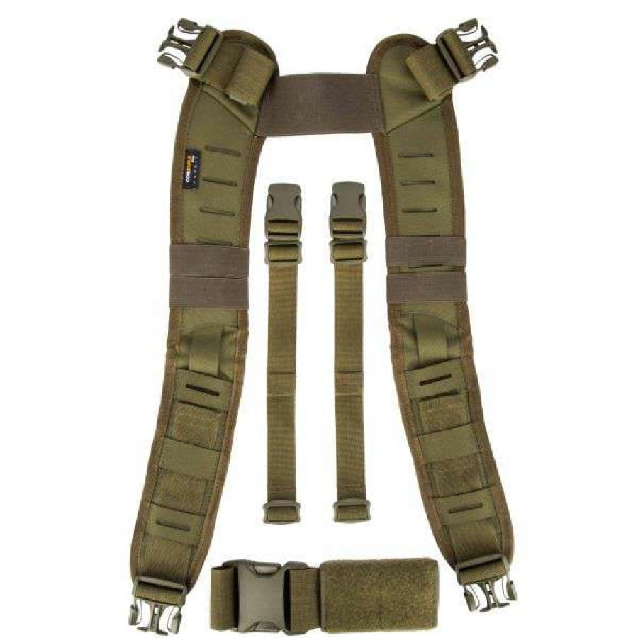 Equipment * | Wholesale Tasmanian Tiger Adapter Set Chest Rig Olive