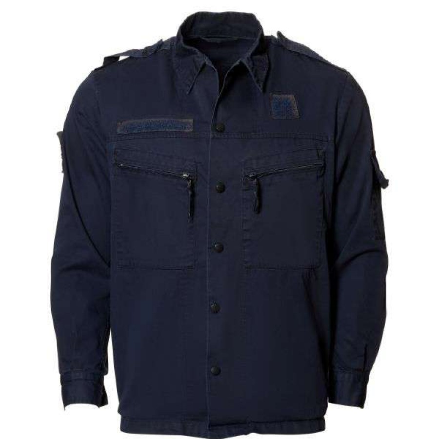 Jackets * | New Arrivals Hollandische Armee Dutch Navy Jacket Like New Dark Blue