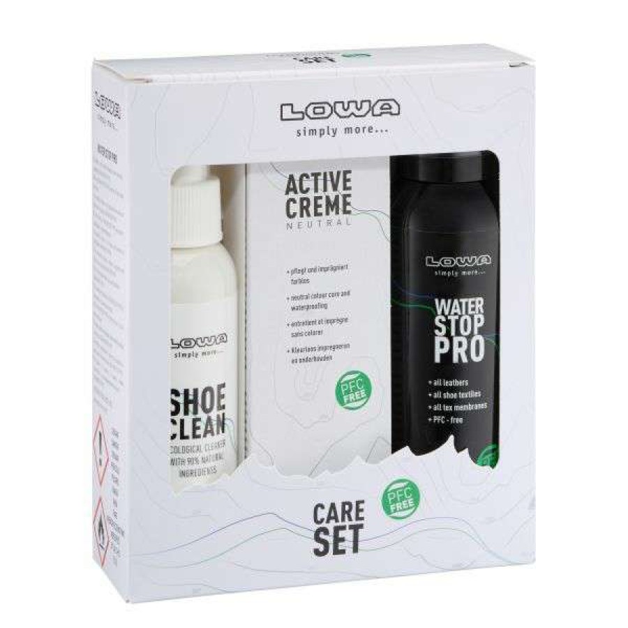 Shoe Care * | Flash Sale Lowa Shoe Care Set Neutral