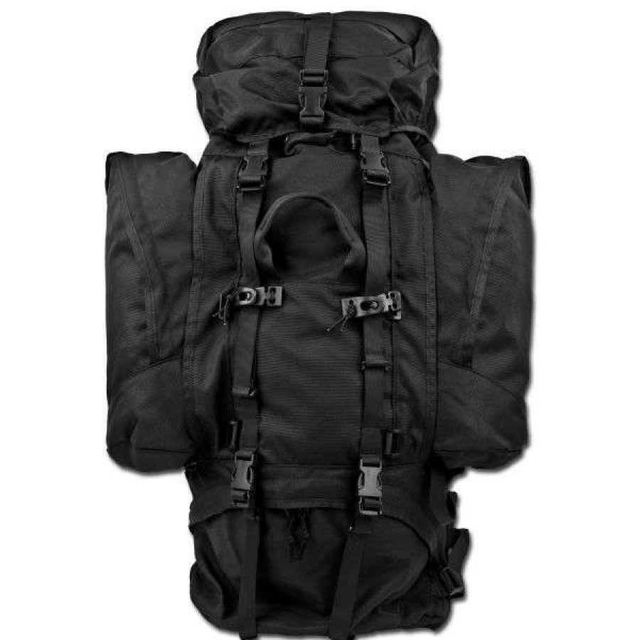 Backpacks * | Reliable Quality Mfh Backpack Alpine Import Black