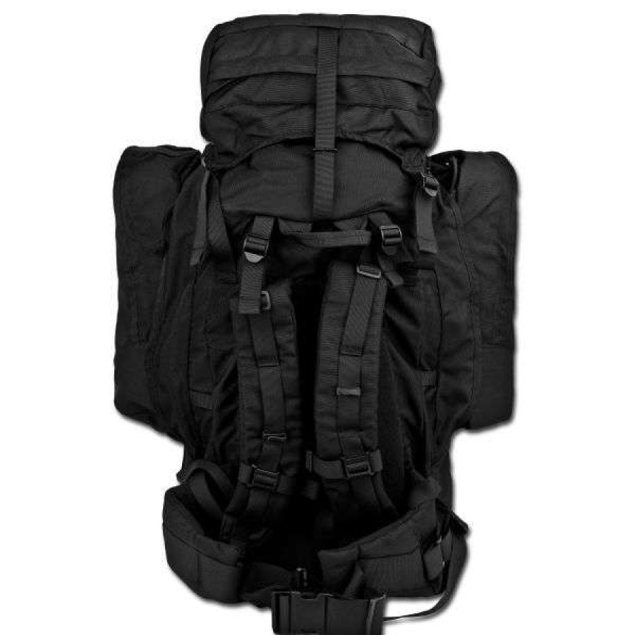 Backpacks * | Reliable Quality Mfh Backpack Alpine Import Black