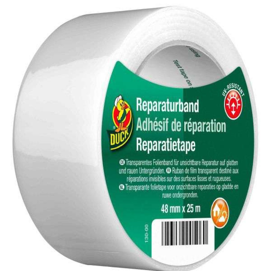 Camping * | Cheap Duck Tape Repair Tape 48 Mm X 25 M Transparent