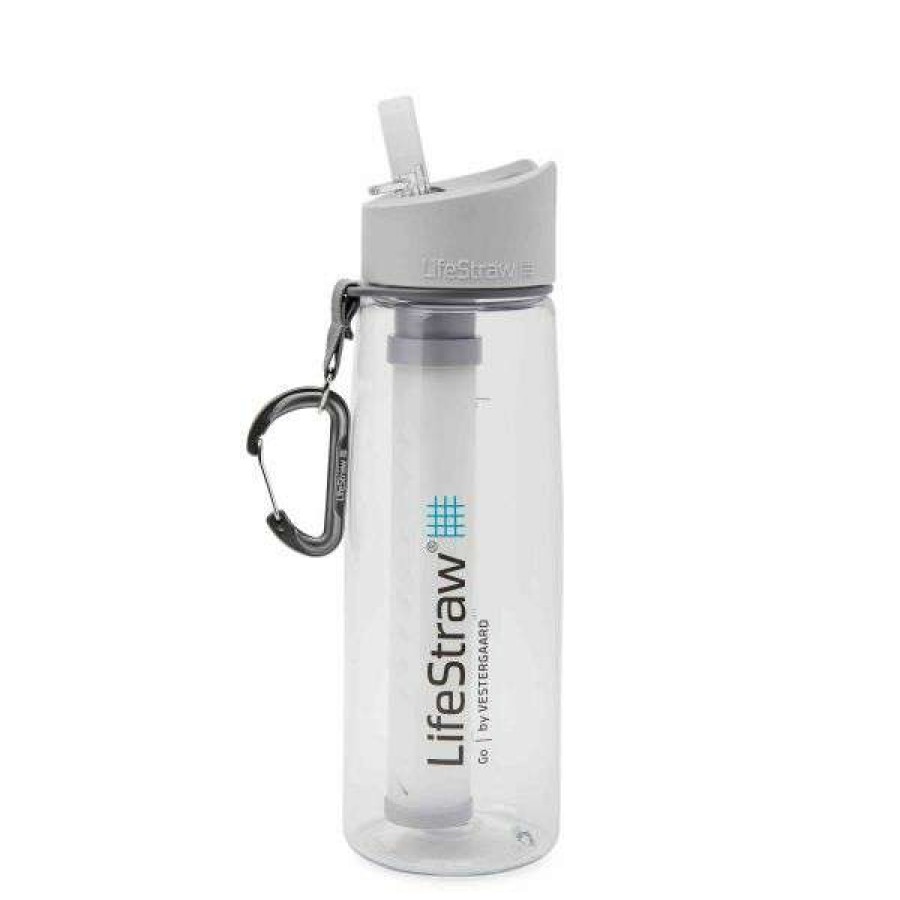 Camping * | Lower Price Lifestraw Go Water Bottle With Filter 2-Stage 0.65 L Clear