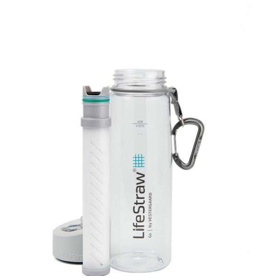 Camping * | Lower Price Lifestraw Go Water Bottle With Filter 2-Stage 0.65 L Clear