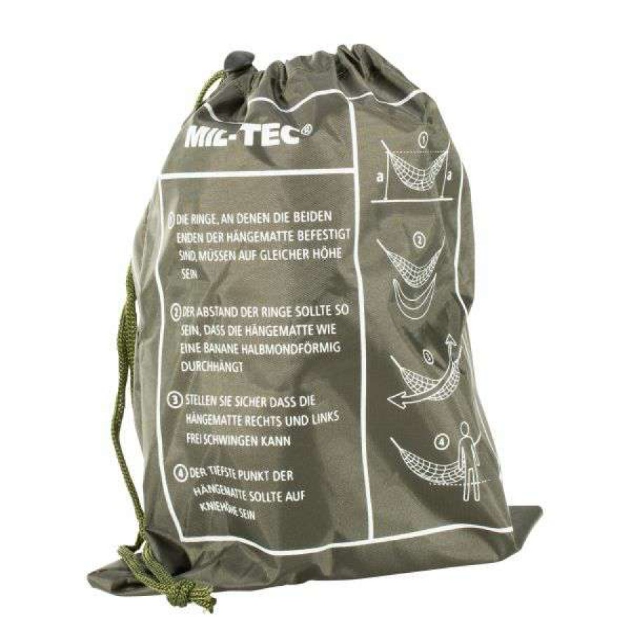 Camping * | Mil-Tec Hammock Mini Olive Shop