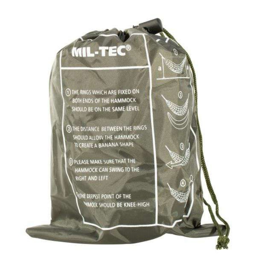 Camping * | Mil-Tec Hammock Mini Olive Shop