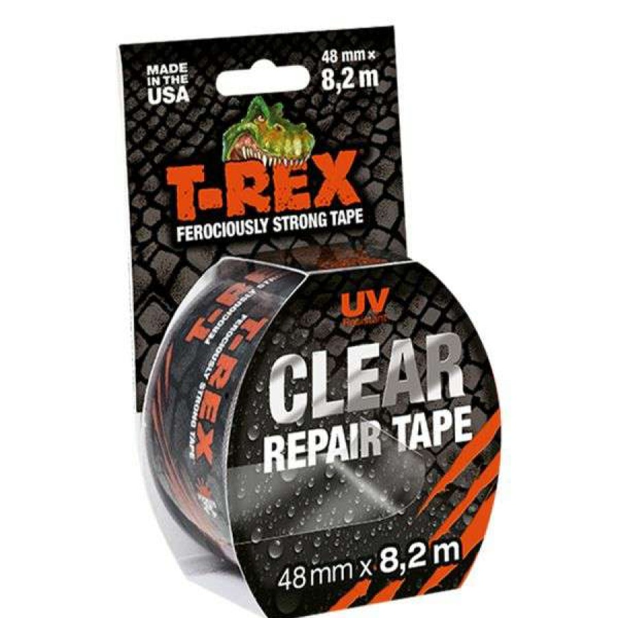 Camping * | Flash Sale T-Rex Clear Tape 48 Mm X 8.2 M