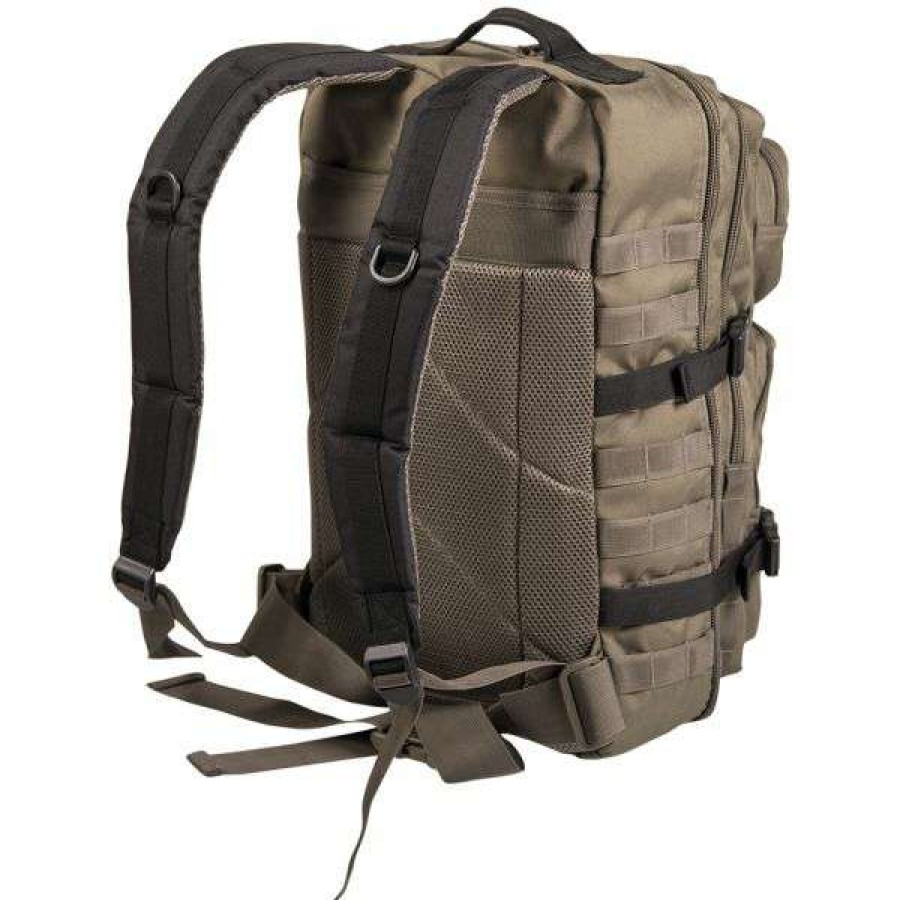 Backpacks * | Sale Online Mil-Tec Backpack Us Assault Pack Lg Ranger Green/Black