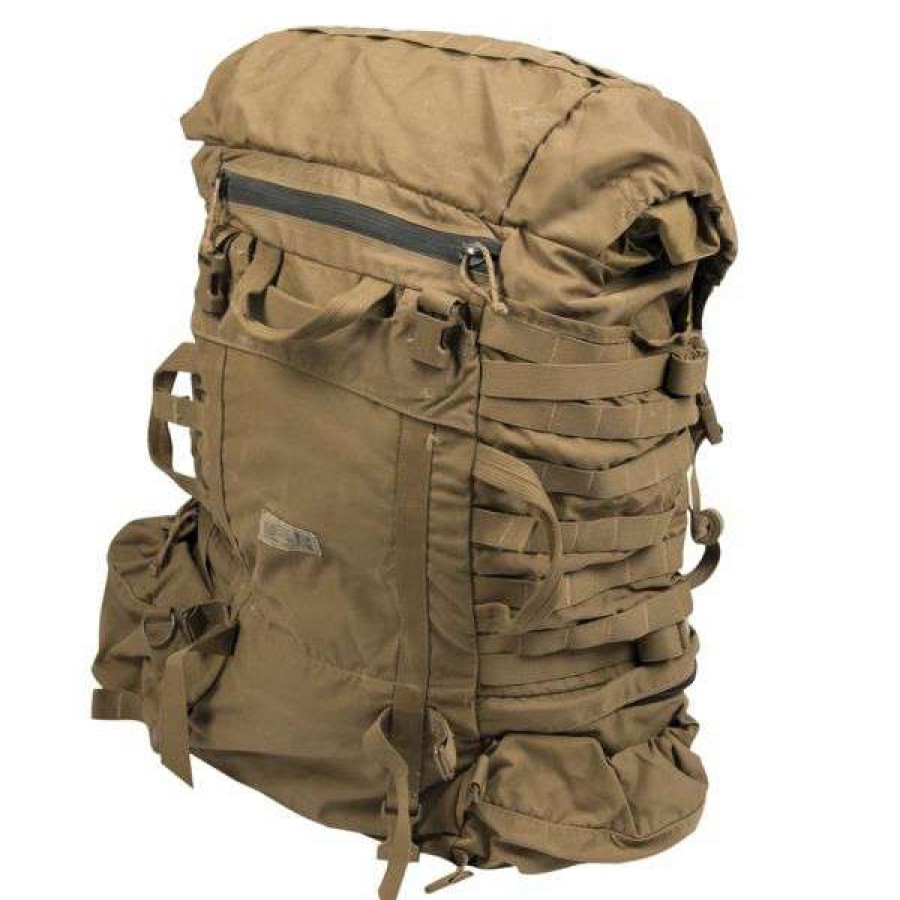 Backpacks * | Popular Us Army Used Usmc Backpack Coyote