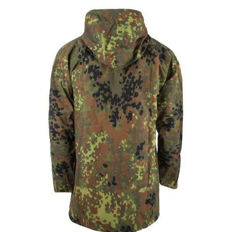 Jackets * | German Army Wet Weather Jacket Flecktarn New Mil-Tec Latest