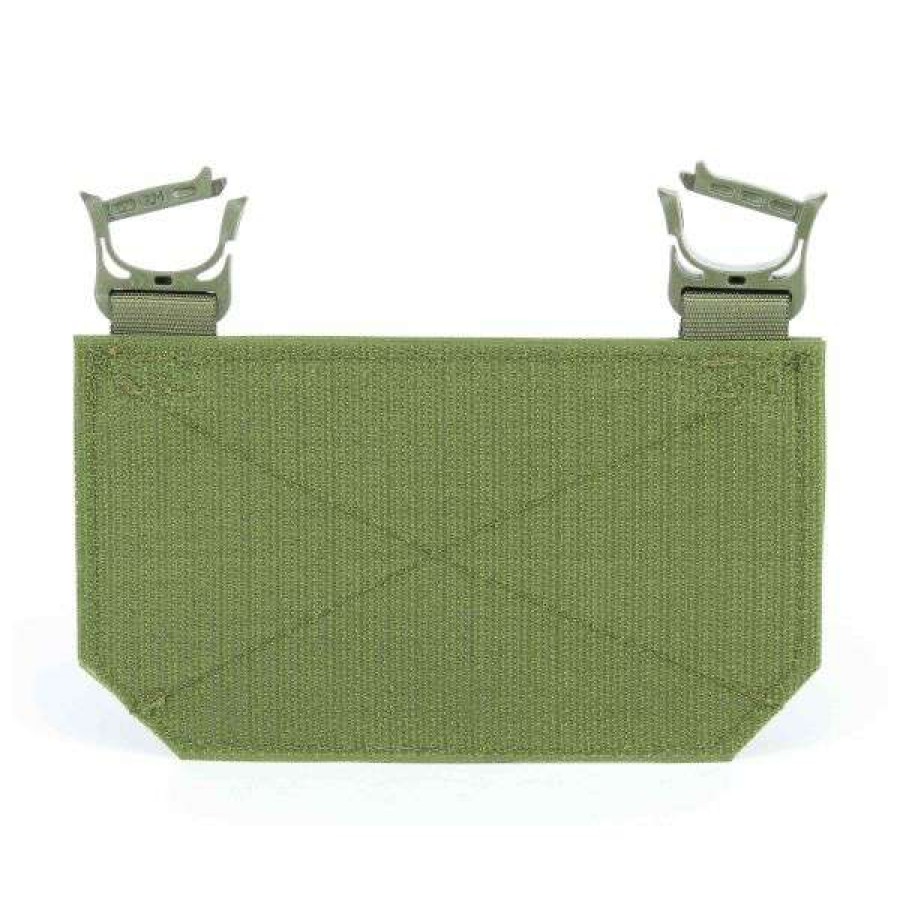 Equipment * | Sale Online Zentauron Modular Velcro Adapter Hip Bags Stone Gray/Olive