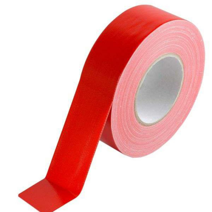 Camping * | Priotec Bund Industry Duct Tape 50 Mm X 50 M Tl Standard Red New Threads