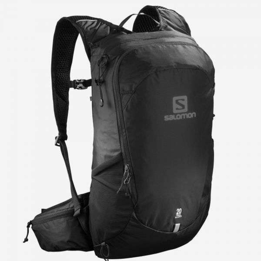 Backpacks * | Online Salomon Backpack Trailblazer 20 Black