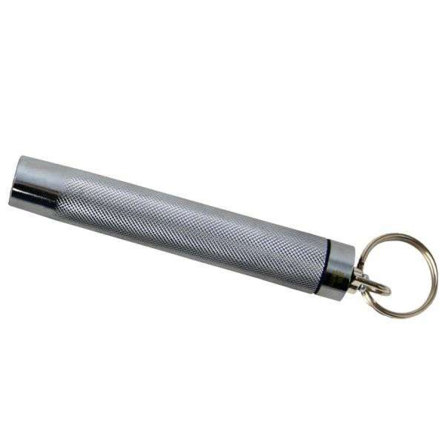 Equipment * | Telescopic Mini Baton Silver Kh Security Latest