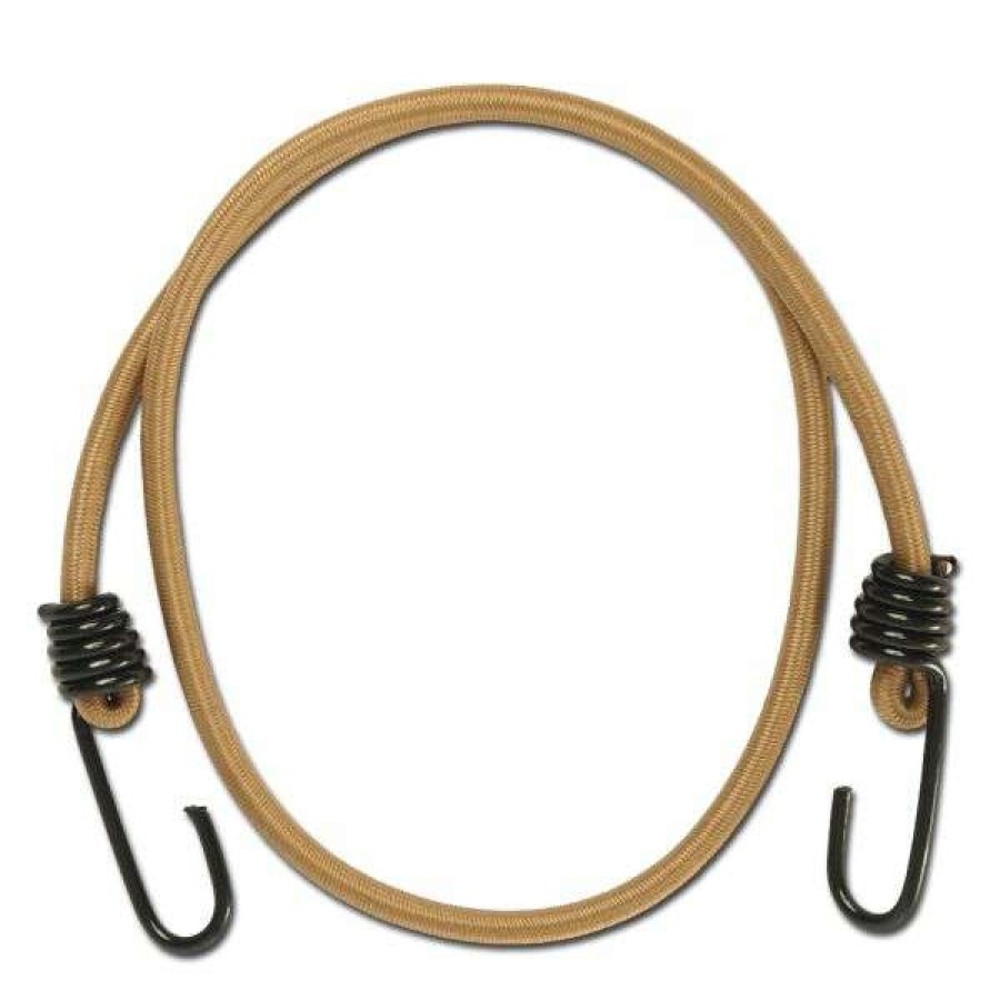 Camping * | Bungee Cords 2-Pack Coyote Mil-Tec Quick Delivery