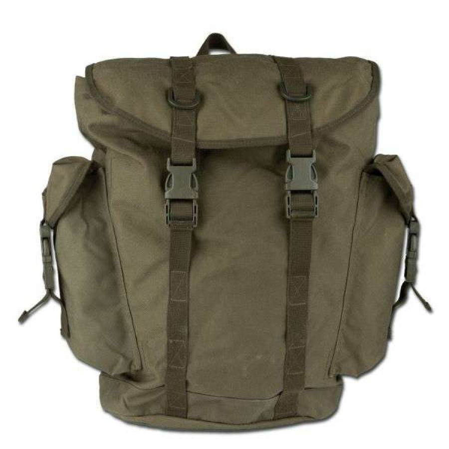 Backpacks * | Discount Unbekannt German Infantry Backpack Used Olive Drab