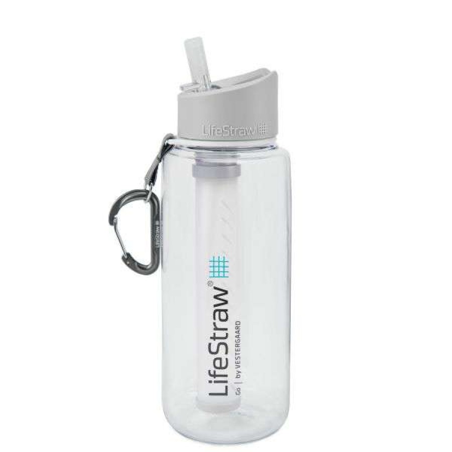 Camping * | Shoping Lifestraw Go Water Bottle With Filter 2-Stage 1L Clear