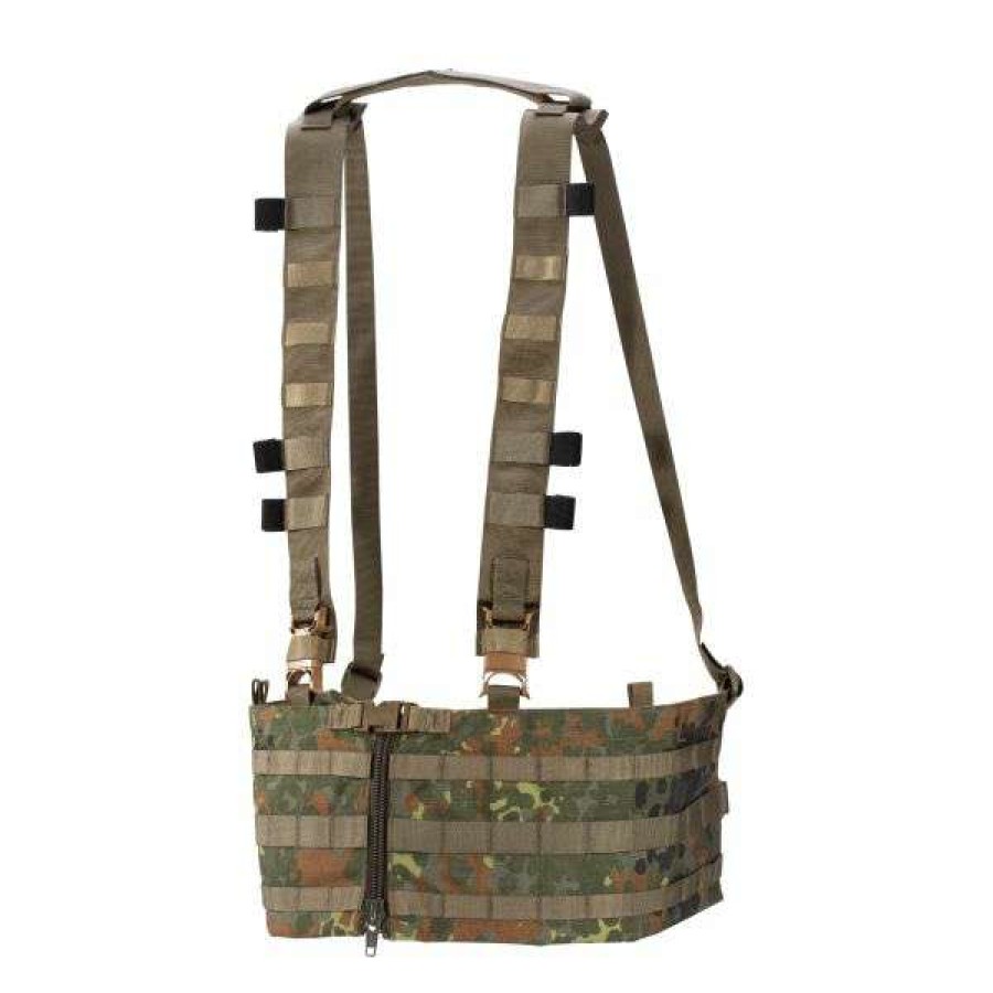 Equipment * | Sale Online Lindnerhof Chest Rig Lt366 2-Piece Flecktarn