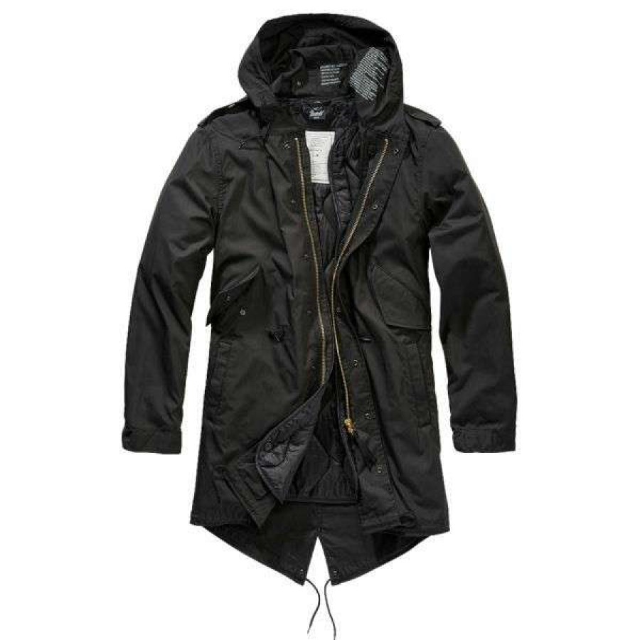 Jackets * | Wholesale Brandit Us M51 Parka Black