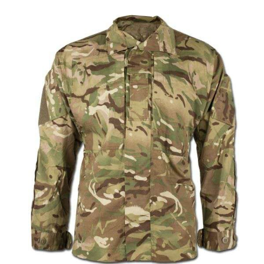 Jackets * | British Combat Blouse Mtp Camo Used British Army Best Quality