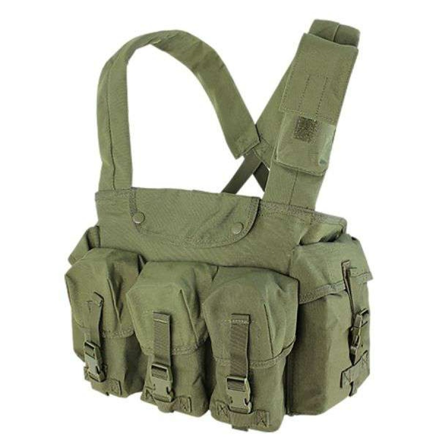 Equipment * | Discount Condor 7 Pocket Chest Rig Olive