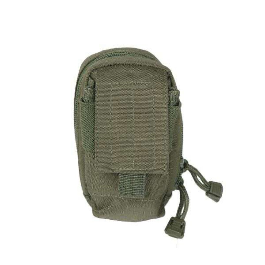 Equipment * | Fire Sale Mil-Tec Padded Belt Pouch Olive