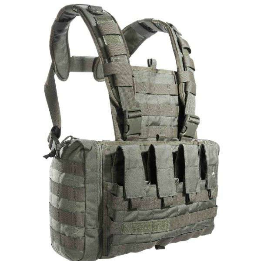 Equipment * | Sale Online Tasmanian Tiger Chest Rig Mkii Irr Stone Gray Olive